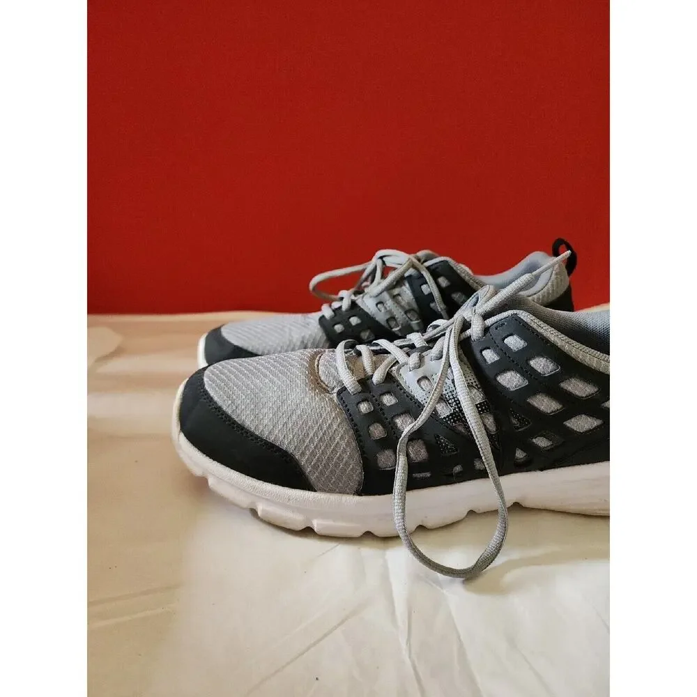 Reebok Men's 10.5 Gray Grey Black Running Shoes